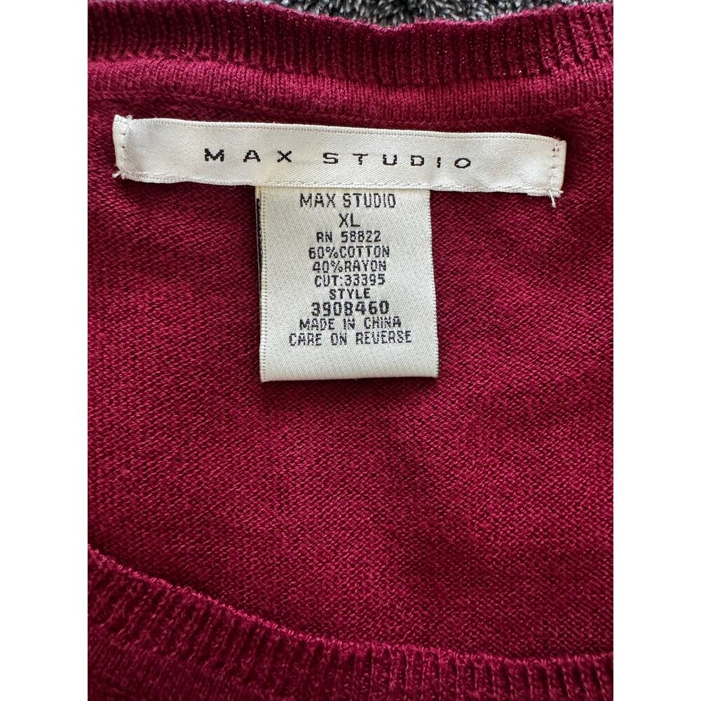 Max Studio | Knit Sweater Dress with Knot Detail size XL - Picture 5 of 6